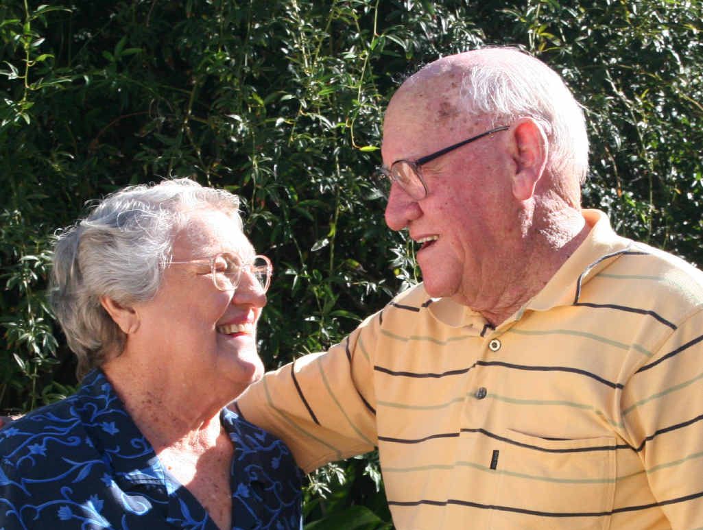 Irene and George Burrows Irene and George Burrows